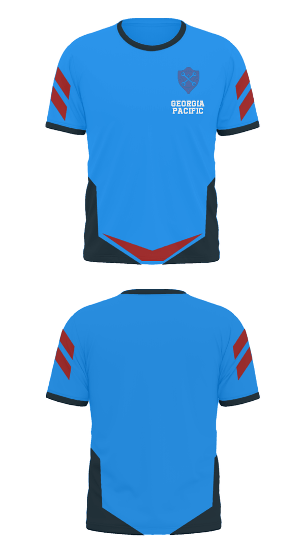 Short Sleeve Performance Polo, Georgia Pacific, , Teamtime, Team time, sublimation, custom sports apparel, team uniforms, spirit wear, spiritwear, sports uniforms, custom shirts, team store, custom team store, fundraiser sports, apparel fundraiser