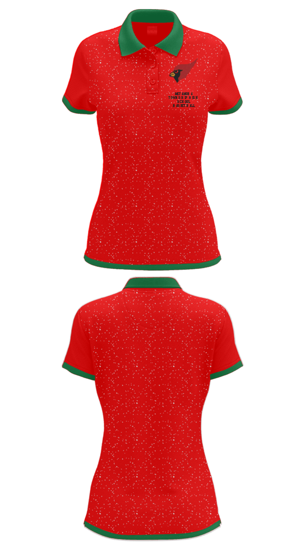 Women's Short Sleeve Performance Polo, Metamora Township High School Basketball, Women's Basketball, Teamtime, Team time, sublimation, custom sports apparel, team uniforms, spirit wear, spiritwear, sports uniforms, custom shirts, team store, custom team store, fundraiser sports, apparel fundraiser