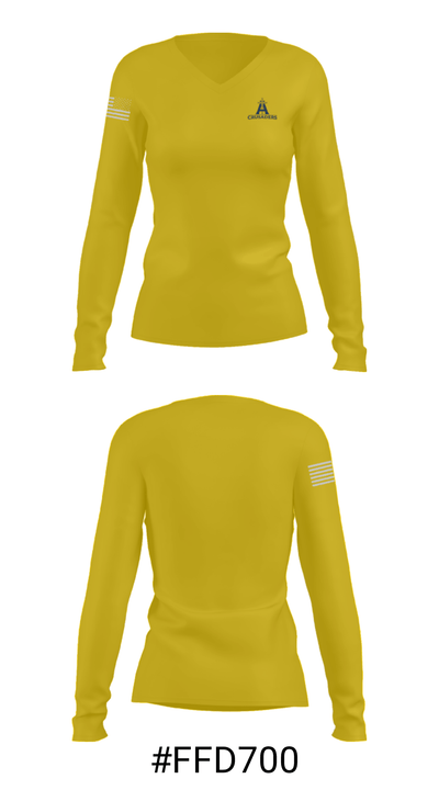 Althoff Catholic High School Wrestling 31750821 Women's Long Sleeve V-neck Shirt - 20