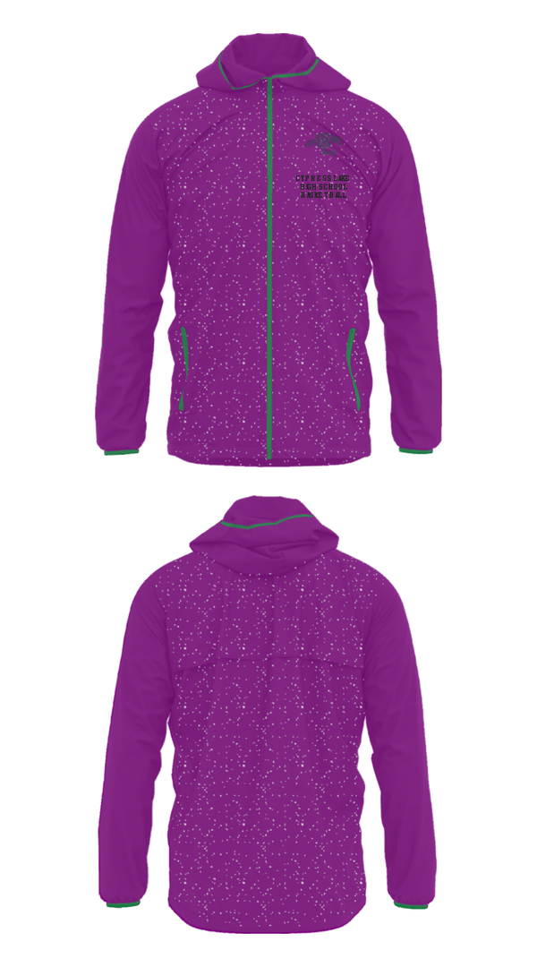 Windbreaker, Cypress Lake High School Basketball, Women's Basketball, Teamtime, Team time, sublimation, custom sports apparel, team uniforms, spirit wear, spiritwear, sports uniforms, custom shirts, team store, custom team store, fundraiser sports, apparel fundraiser