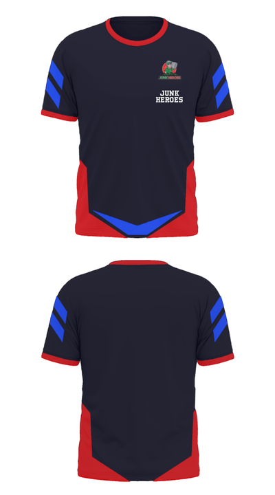 Junk Heroes 27502871 Short Sleeve Performance Polo - 31