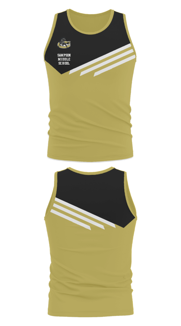 Tank Top, Sampson Middle School, Spirit Store, Teamtime, Team time, sublimation, custom sports apparel, team uniforms, spirit wear, spiritwear, sports uniforms, custom shirts, team store, custom team store, fundraiser sports, apparel fundraiser