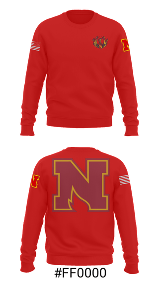 Crew Neck Sweatshirt, Northgate Senior High School Basketball, Men's Basketball, Teamtime, Team time, sublimation, custom sports apparel, team uniforms, spirit wear, spiritwear, sports uniforms, custom shirts, team store, custom team store, fundraiser sports, apparel fundraiser