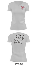 Hebron High School Basketball 85447307 Women's Short Sleeve V-neck Shirt - 7