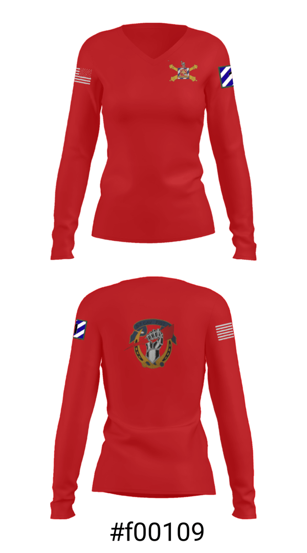 Women's Long Sleeve Vneck Shirt, , Army, Teamtime, Team time, sublimation, custom sports apparel, team uniforms, spirit wear, spiritwear, sports uniforms, custom shirts, team store, custom team store, fundraiser sports, apparel fundraiser
