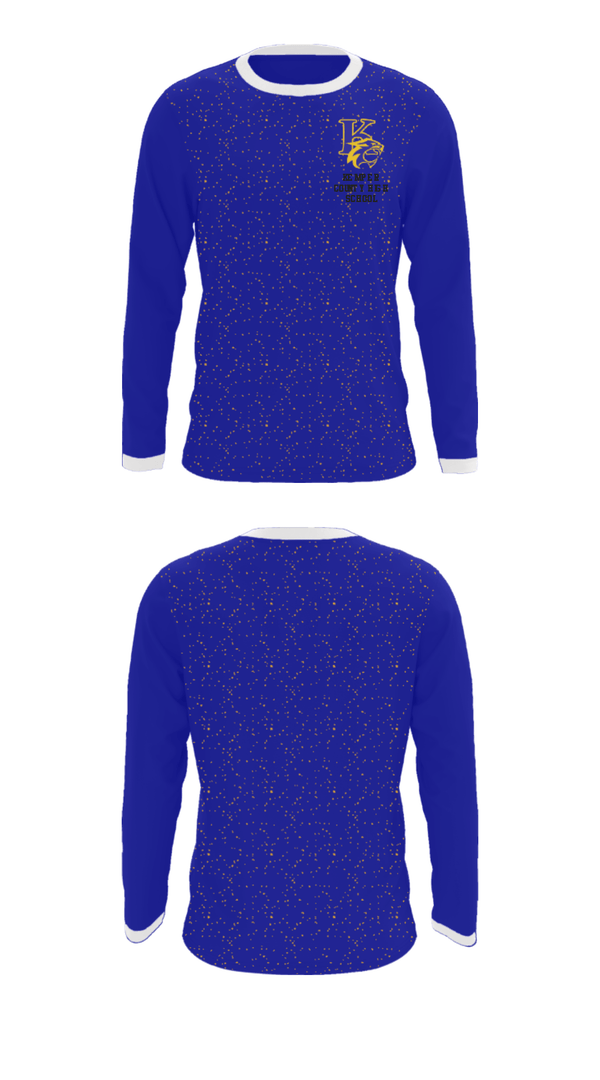 Long Sleeve Performance Shirt, Kemper County High School, Spirit Store, Teamtime, Team time, sublimation, custom sports apparel, team uniforms, spirit wear, spiritwear, sports uniforms, custom shirts, team store, custom team store, fundraiser sports, apparel fundraiser