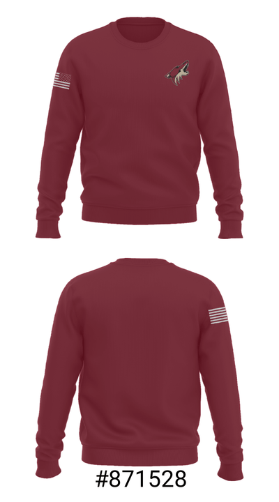 Kittitas Middle School Wrestling 91304160 Crew Neck Sweatshirt - 16