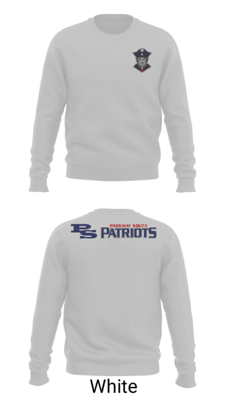 Crew Neck Sweatshirt, Parkway South High School Wrestling, Wrestling, Teamtime, Team time, sublimation, custom sports apparel, team uniforms, spirit wear, spiritwear, sports uniforms, custom shirts, team store, custom team store, fundraiser sports, apparel fundraiser
