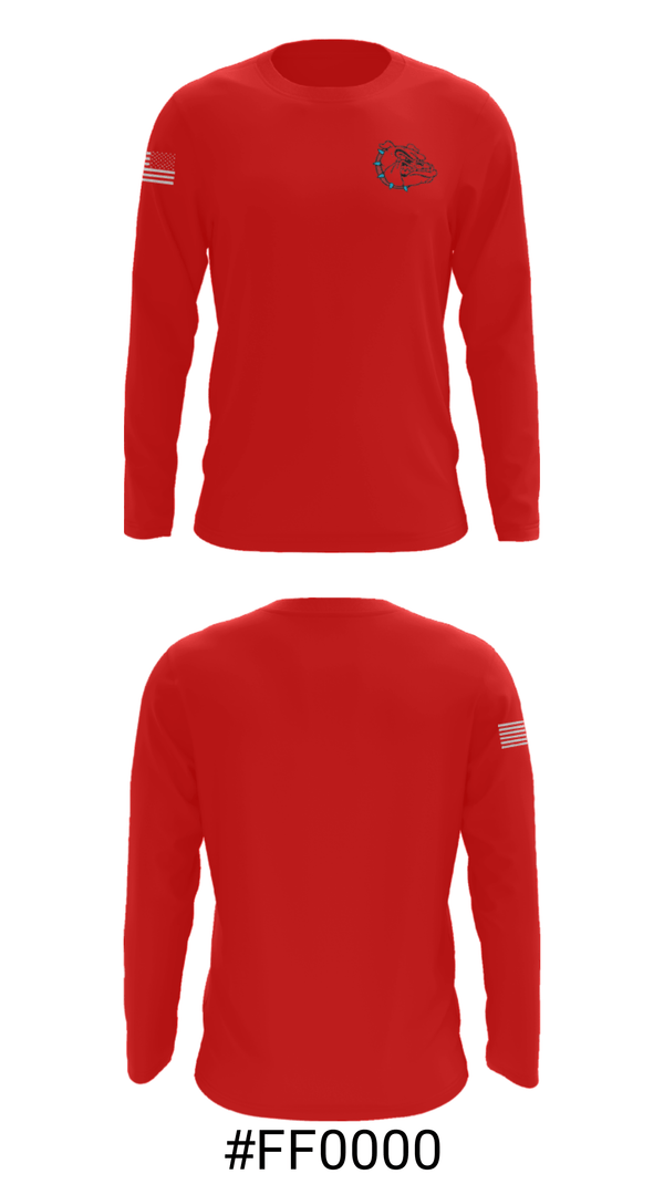 Long Sleeve Performance Shirt, Frostproof High School Basketball, Men's Basketball, Teamtime, Team time, sublimation, custom sports apparel, team uniforms, spirit wear, spiritwear, sports uniforms, custom shirts, team store, custom team store, fundraiser sports, apparel fundraiser