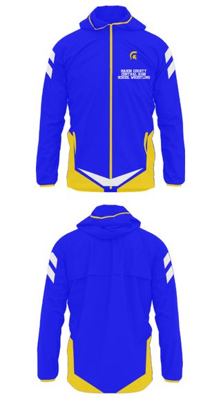 Windbreaker, Mason County Central High School Wrestling, Wrestling, Teamtime, Team time, sublimation, custom sports apparel, team uniforms, spirit wear, spiritwear, sports uniforms, custom shirts, team store, custom team store, fundraiser sports, apparel fundraiser