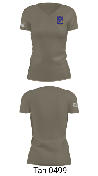 Women's Short Sleeve Vneck Shirt, , National Guard, Teamtime, Team time, sublimation, custom sports apparel, team uniforms, spirit wear, spiritwear, sports uniforms, custom shirts, team store, custom team store, fundraiser sports, apparel fundraiser
