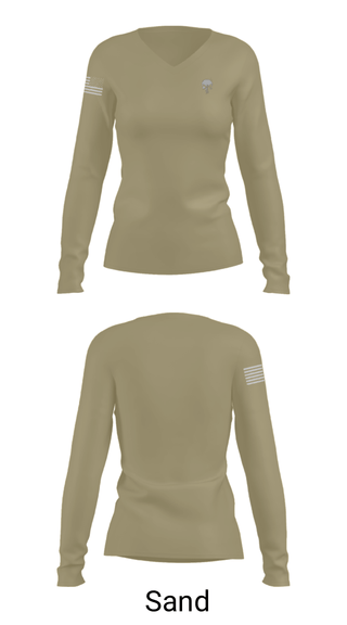 Women's Long Sleeve Vneck Shirt, PGPD, Police, Teamtime, Team time, sublimation, custom sports apparel, team uniforms, spirit wear, spiritwear, sports uniforms, custom shirts, team store, custom team store, fundraiser sports, apparel fundraiser