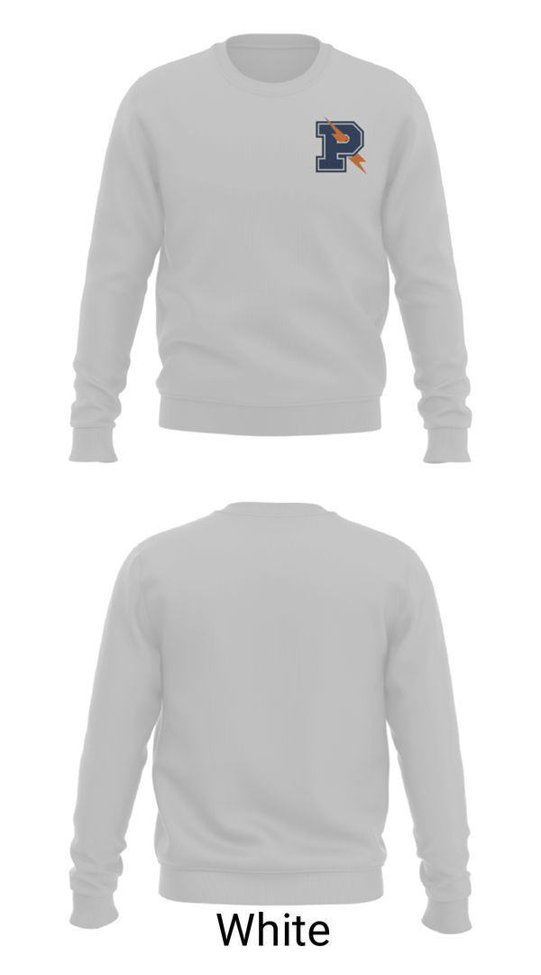 Crew Neck Sweatshirt, Powers Catholic High School Basketball, Men's Basketball, Teamtime, Team time, sublimation, custom sports apparel, team uniforms, spirit wear, spiritwear, sports uniforms, custom shirts, team store, custom team store, fundraiser sports, apparel fundraiser