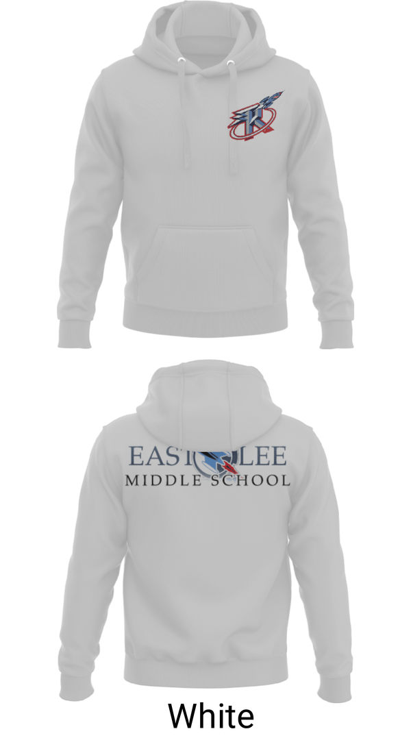 Hoodie, East Lee Middle School, Spirit Store, Teamtime, Team time, sublimation, custom sports apparel, team uniforms, spirit wear, spiritwear, sports uniforms, custom shirts, team store, custom team store, fundraiser sports, apparel fundraiser