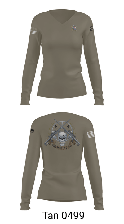 1-8 IN 44422879 Women's Long Sleeve V-neck Shirt - 39