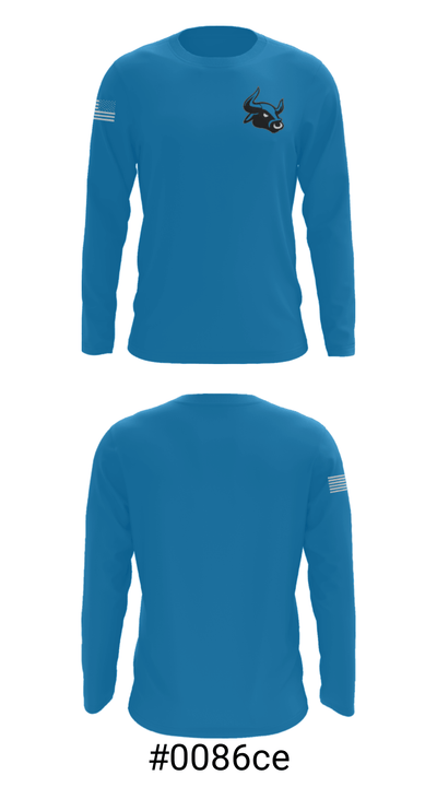 Jones Middle School Basketball 80606371 Long Sleeve Performance Shirt - 18