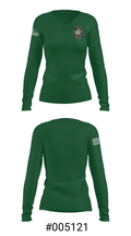 VMGR-234 1968966 Women's Long Sleeve V-neck Shirt - 7