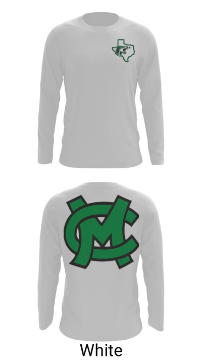 Caddo Mills Middle School Basketball 89707259 Long Sleeve Performance Shirt - 4