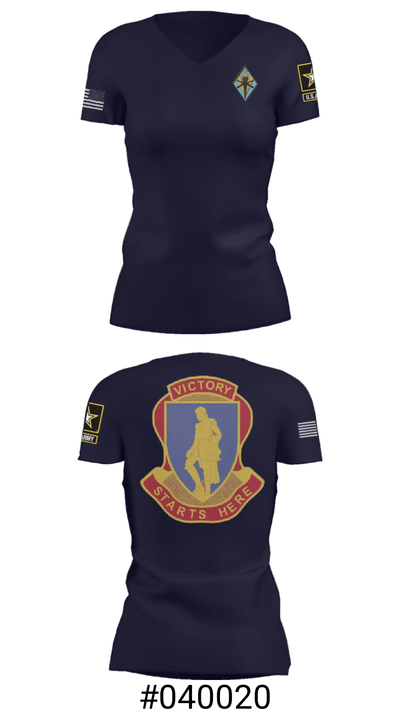 Fort Jackson 22791025 Women's Short Sleeve V-neck Shirt - 4