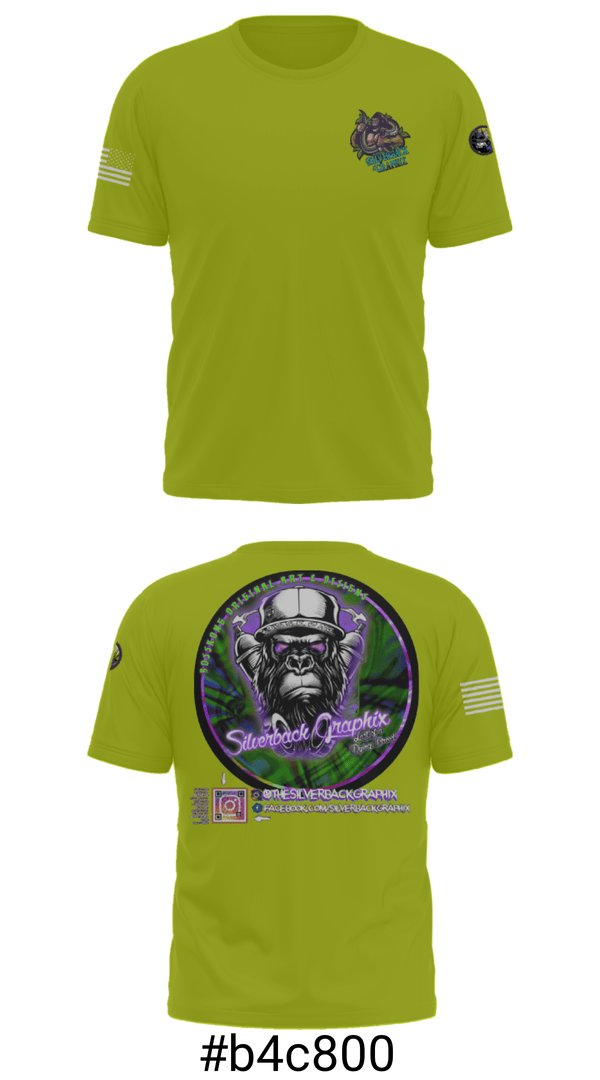 Short Sleeve Performance Shirt, Silverback Graphix, , Teamtime, Team time, sublimation, custom sports apparel, team uniforms, spirit wear, spiritwear, sports uniforms, custom shirts, team store, custom team store, fundraiser sports, apparel fundraiser