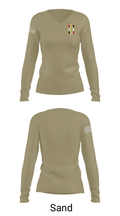 345th MCGA 98196690 Women's Long Sleeve V-neck Shirt - 47