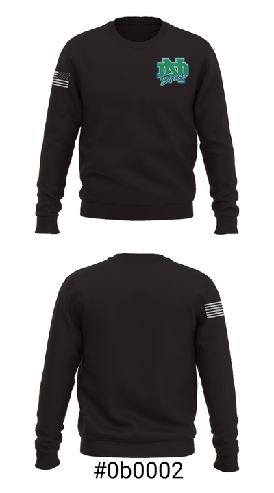 Notre Dame College Prep 20685320 Crew Neck Sweatshirt - 16
