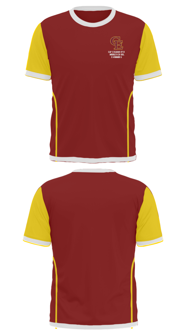 Short Sleeve Performance Shirt, Cape Elizabeth Middle School Swimming, Swimming, Teamtime, Team time, sublimation, custom sports apparel, team uniforms, spirit wear, spiritwear, sports uniforms, custom shirts, team store, custom team store, fundraiser sports, apparel fundraiser