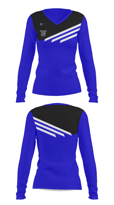 Storefront Academy Harlem Charter School 5822566 Women's Long Sleeve V-neck Shirt - 28