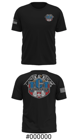 Short Sleeve Performance Shirt, TCT Builders Inc., , Teamtime, Team time, sublimation, custom sports apparel, team uniforms, spirit wear, spiritwear, sports uniforms, custom shirts, team store, custom team store, fundraiser sports, apparel fundraiser