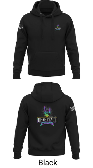 Hoodie, DeafPeaceRockVlog, , Teamtime, Team time, sublimation, custom sports apparel, team uniforms, spirit wear, spiritwear, sports uniforms, custom shirts, team store, custom team store, fundraiser sports, apparel fundraiser