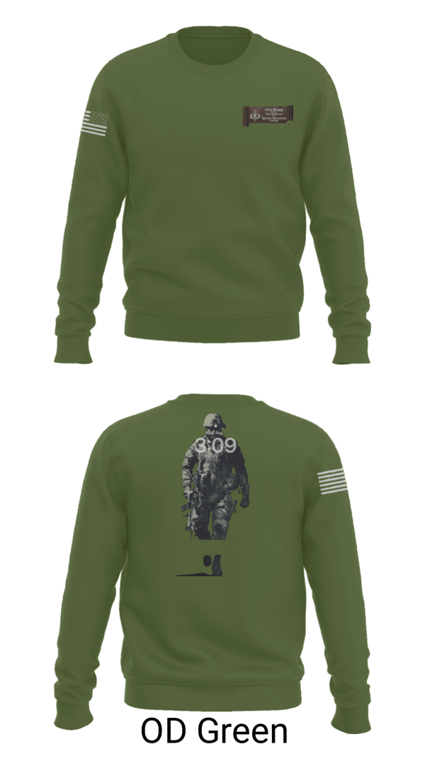 Crew Neck Sweatshirt, , Army, Teamtime, Team time, sublimation, custom sports apparel, team uniforms, spirit wear, spiritwear, sports uniforms, custom shirts, team store, custom team store, fundraiser sports, apparel fundraiser