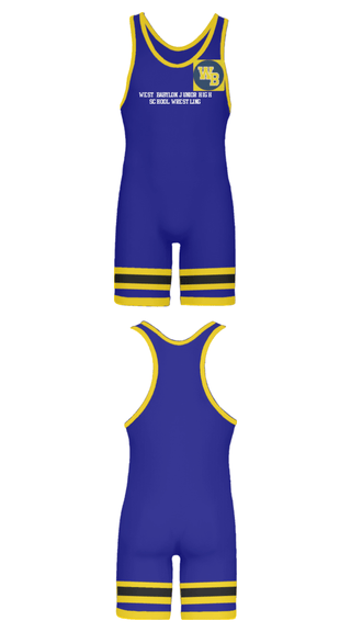 Wrestling Singlet, West Babylon Junior High School Wrestling, Wrestling, Teamtime, Team time, sublimation, custom sports apparel, team uniforms, spirit wear, spiritwear, sports uniforms, custom shirts, team store, custom team store, fundraiser sports, apparel fundraiser