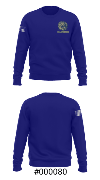 Crew Neck Sweatshirt, Meadowbrook High School Basketball, Women's Basketball, Teamtime, Team time, sublimation, custom sports apparel, team uniforms, spirit wear, spiritwear, sports uniforms, custom shirts, team store, custom team store, fundraiser sports, apparel fundraiser