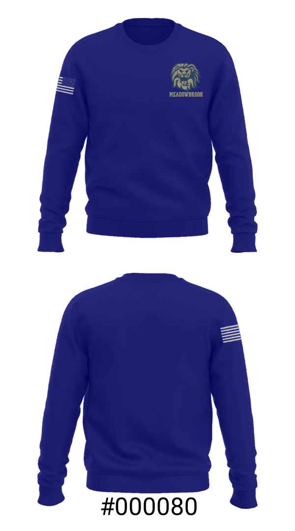 Crew Neck Sweatshirt, Meadowbrook High School Basketball, Women's Basketball, Teamtime, Team time, sublimation, custom sports apparel, team uniforms, spirit wear, spiritwear, sports uniforms, custom shirts, team store, custom team store, fundraiser sports, apparel fundraiser