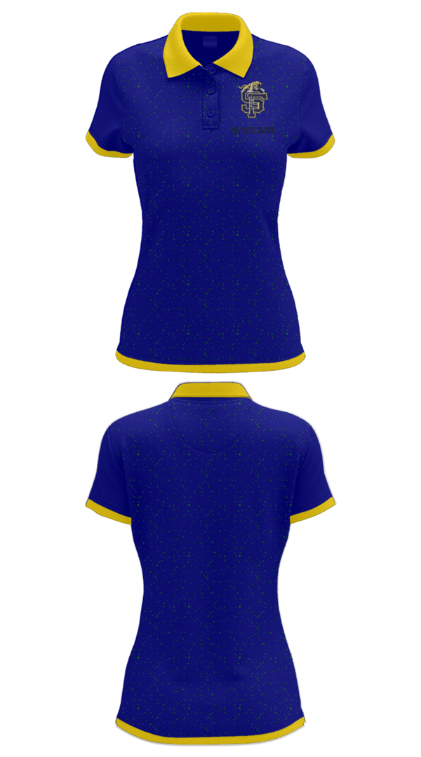 Women's Short Sleeve Performance Polo, Sumner-Fredericksburg High School Basketball, Women's Basketball, Teamtime, Team time, sublimation, custom sports apparel, team uniforms, spirit wear, spiritwear, sports uniforms, custom shirts, team store, custom team store, fundraiser sports, apparel fundraiser