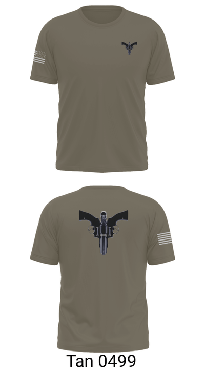 Tres Amigos 56993355 Short Sleeve Performance Shirt - 38