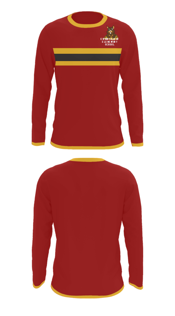 Long Sleeve Performance Shirt, Eutimio Salazar Elementary School, Spirit Store, Teamtime, Team time, sublimation, custom sports apparel, team uniforms, spirit wear, spiritwear, sports uniforms, custom shirts, team store, custom team store, fundraiser sports, apparel fundraiser
