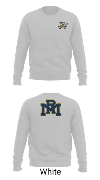 Rocky Mount High School Basketball 86010063 Crew Neck Sweatshirt - 2