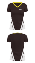 South Barber 7-12 School 2009758 Women's Short Sleeve V-neck Shirt - 35