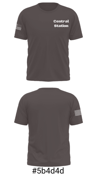 Short Sleeve Performance Shirt, Central Station, Police, Teamtime, Team time, sublimation, custom sports apparel, team uniforms, spirit wear, spiritwear, sports uniforms, custom shirts, team store, custom team store, fundraiser sports, apparel fundraiser