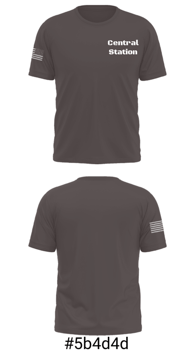 Central Station 93595769 Short Sleeve Performance Shirt - 6