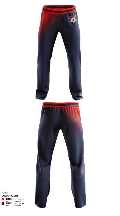 Niles Middle School Soccer 30384390 Sweatpants - 1