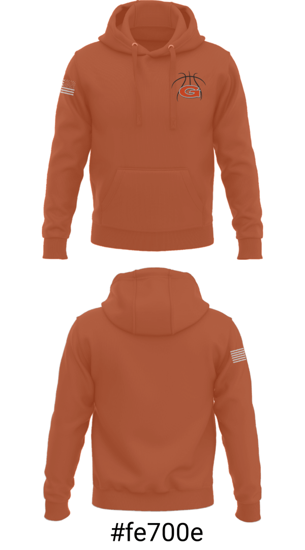 Hoodie, Glenwood, Men's Basketball, Teamtime, Team time, sublimation, custom sports apparel, team uniforms, spirit wear, spiritwear, sports uniforms, custom shirts, team store, custom team store, fundraiser sports, apparel fundraiser