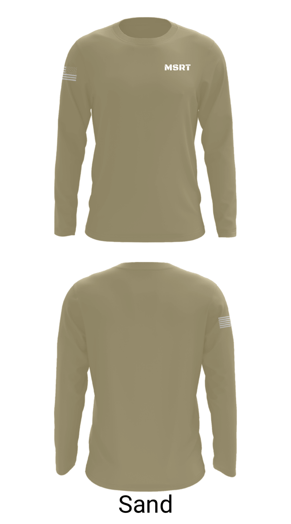 Long Sleeve Performance Shirt, MSRT, Coast Guard, Teamtime, Team time, sublimation, custom sports apparel, team uniforms, spirit wear, spiritwear, sports uniforms, custom shirts, team store, custom team store, fundraiser sports, apparel fundraiser