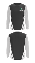 Dugger Union Community High School Basketball 51956170 Long Sleeve Performance Shirt - 36