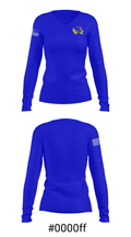 Holdenville High School Basketball 65198735 Women's Long Sleeve V-neck Shirt - 20