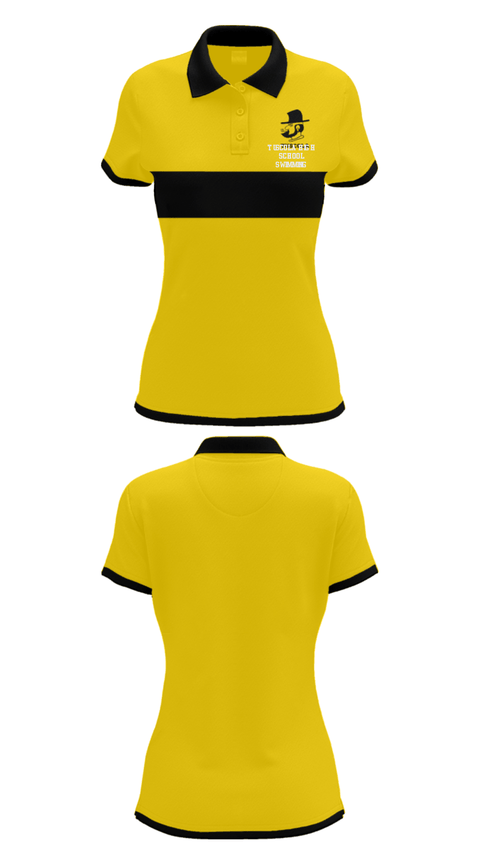 Short Sleeve Performance Polo, Tuscola High School Swimming, Swimming, Teamtime, Team time, sublimation, custom sports apparel, team uniforms, spirit wear, spiritwear, sports uniforms, custom shirts, team store, custom team store, fundraiser sports, apparel fundraiser