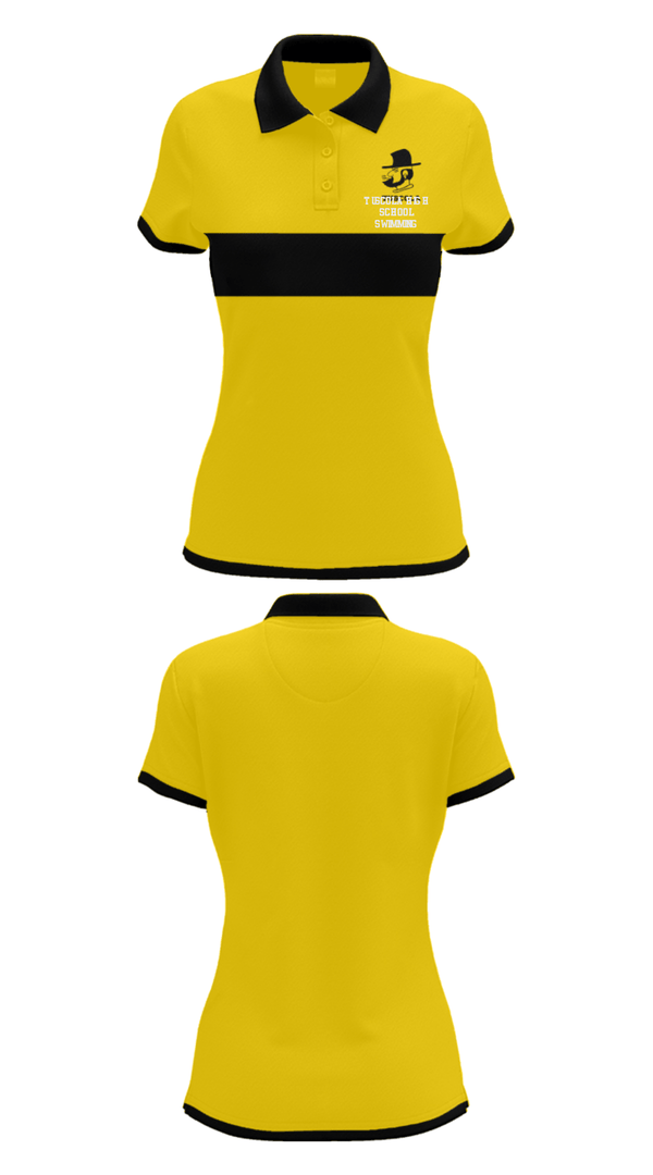 Short Sleeve Performance Polo, Tuscola High School Swimming, Swimming, Teamtime, Team time, sublimation, custom sports apparel, team uniforms, spirit wear, spiritwear, sports uniforms, custom shirts, team store, custom team store, fundraiser sports, apparel fundraiser