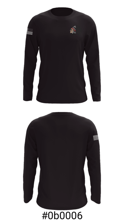 Social Circle Middle School 97969643 Long Sleeve Performance Shirt - 18