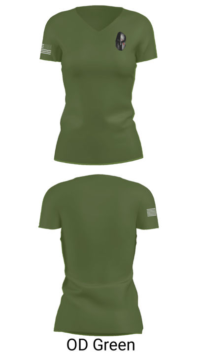 Human Resources Office 41332701 Women's Short Sleeve V-neck Shirt - 28